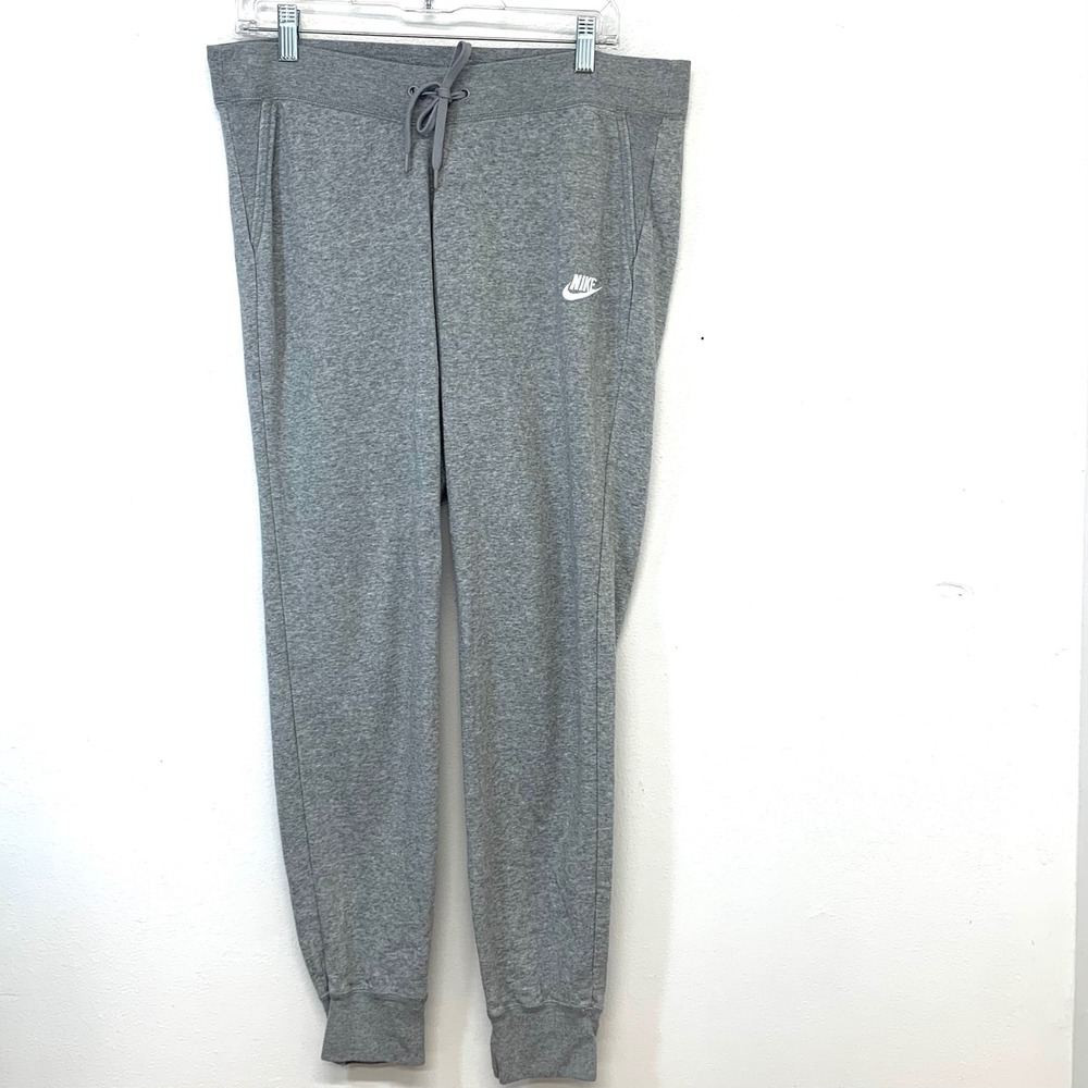 Nike Womens Joggers Lightweight Athletic Sweatpants XL Lounge Cuff Drawstring